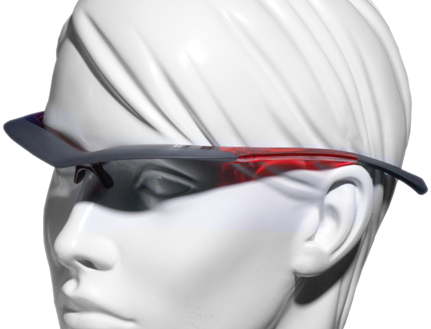 Transparent Red / Anthracite