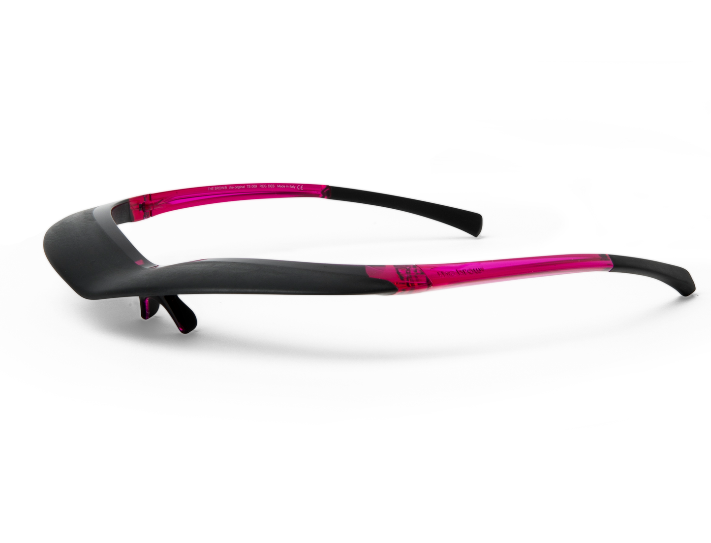 Transparent Fuchsia / Charcoal