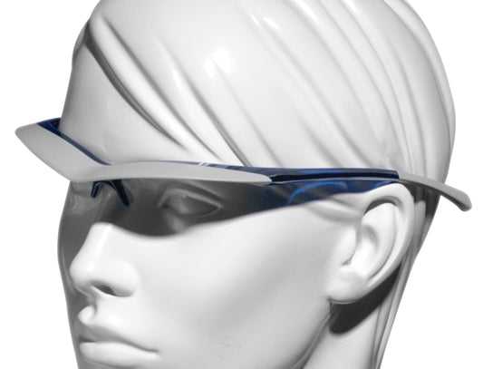 Transparent Azur Blue / Light Grey
