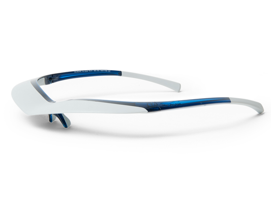 Transparent Azur Blue / Light Grey
